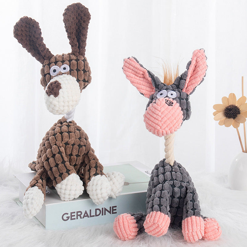 Dog toy can not resist biting pet molars plush Teddy puppy puppies small dogs Bichon Frize relieve boredom artifact