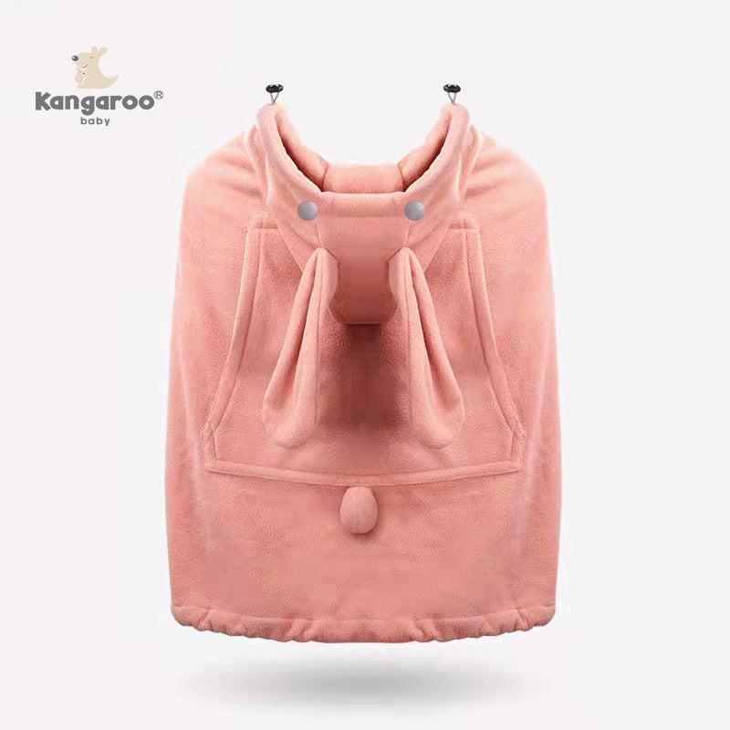 Baby and child multi-functional cartoon sling cloak autumn and winter style windproof cloak baby newborn waist stool cloak