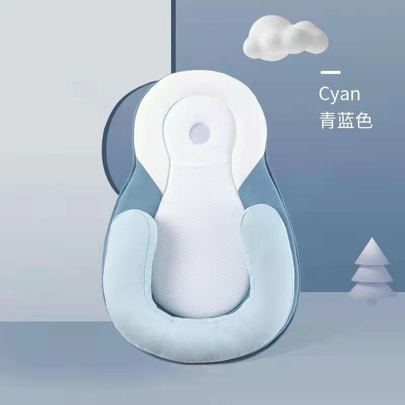 Confinement center baby pillow correction and anti-head tilt baby pillow side sleeping pillow anti-milk leakage positioning shaping pillow side sleeping pillow