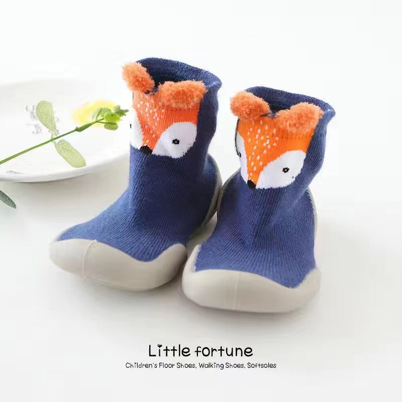 Soft bottom toddler shoes for babies, boys and girls, new floor socks, children's shoes, baby shoes, spring, autumn and summer