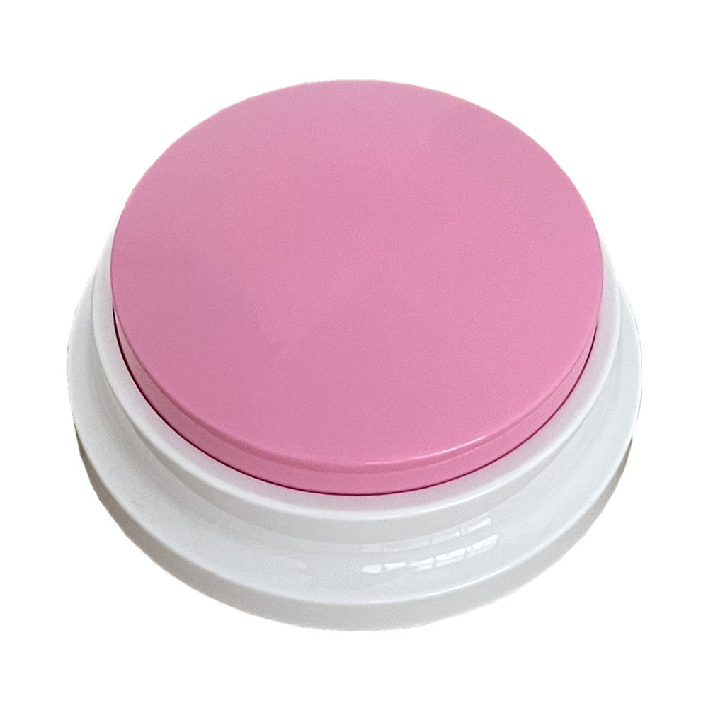 Dog communication button pet button interactive sounder communication voice recording toy