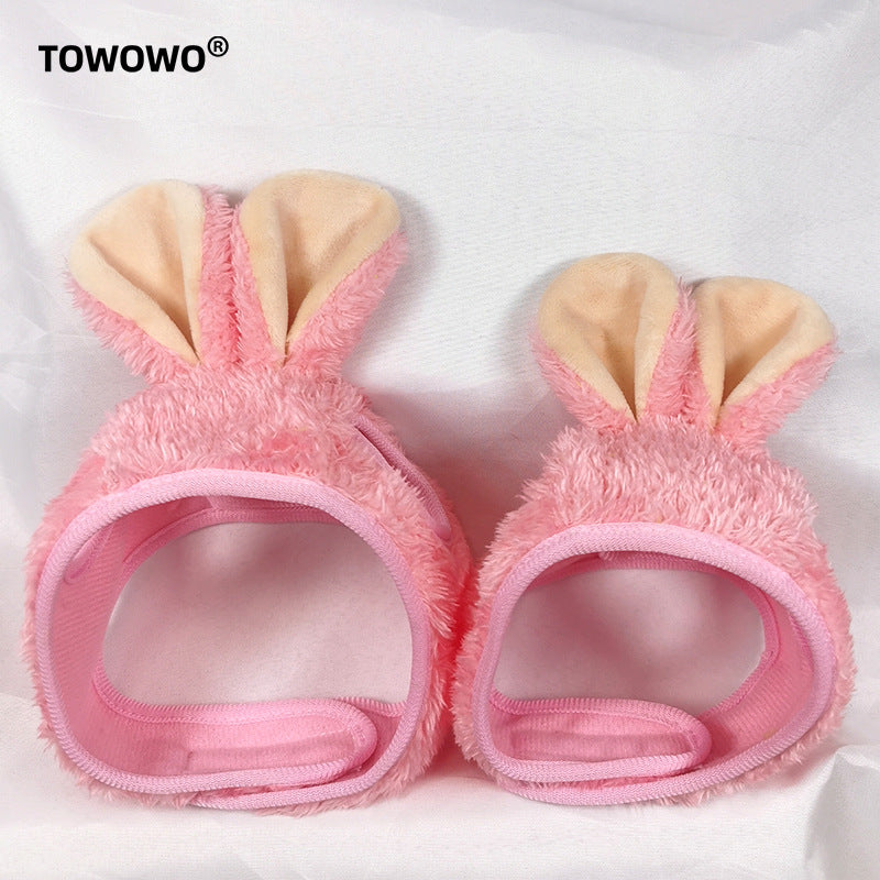 New Year Pet Christmas Hat Cat Cute Pet Head Clothing Supplies Transformed into Panda Small Dog and Cat Toy Headgear