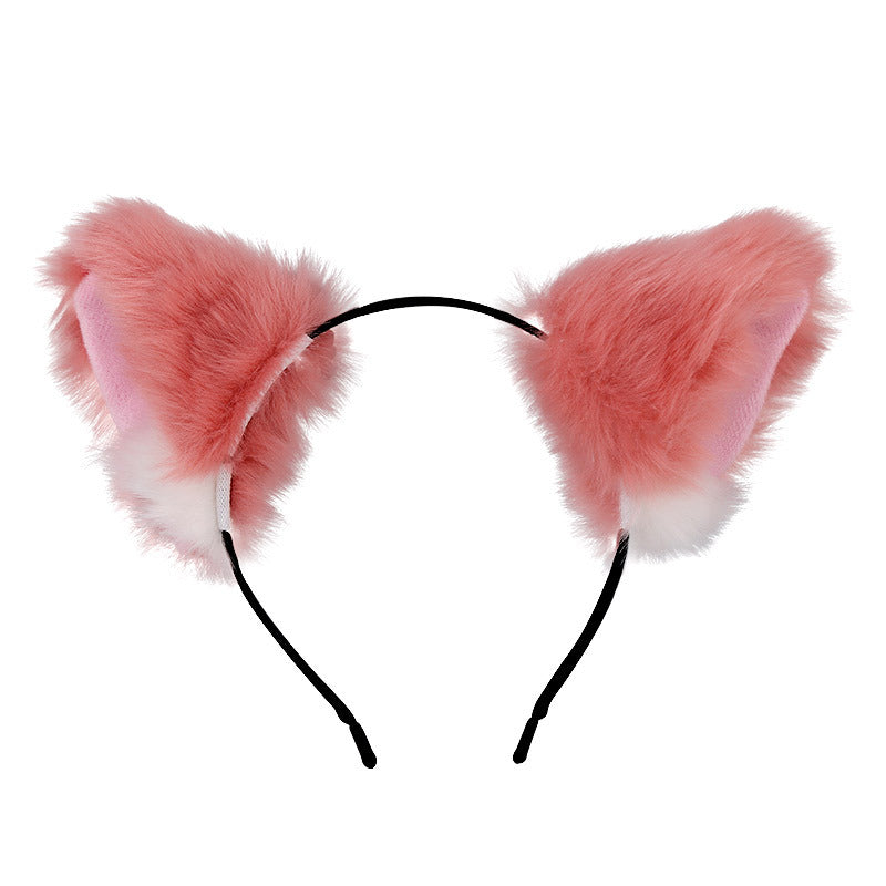 Amazon cross-border cat ear bell headband Cos cat girl hair accessories Christmas Halloween headdress accessories