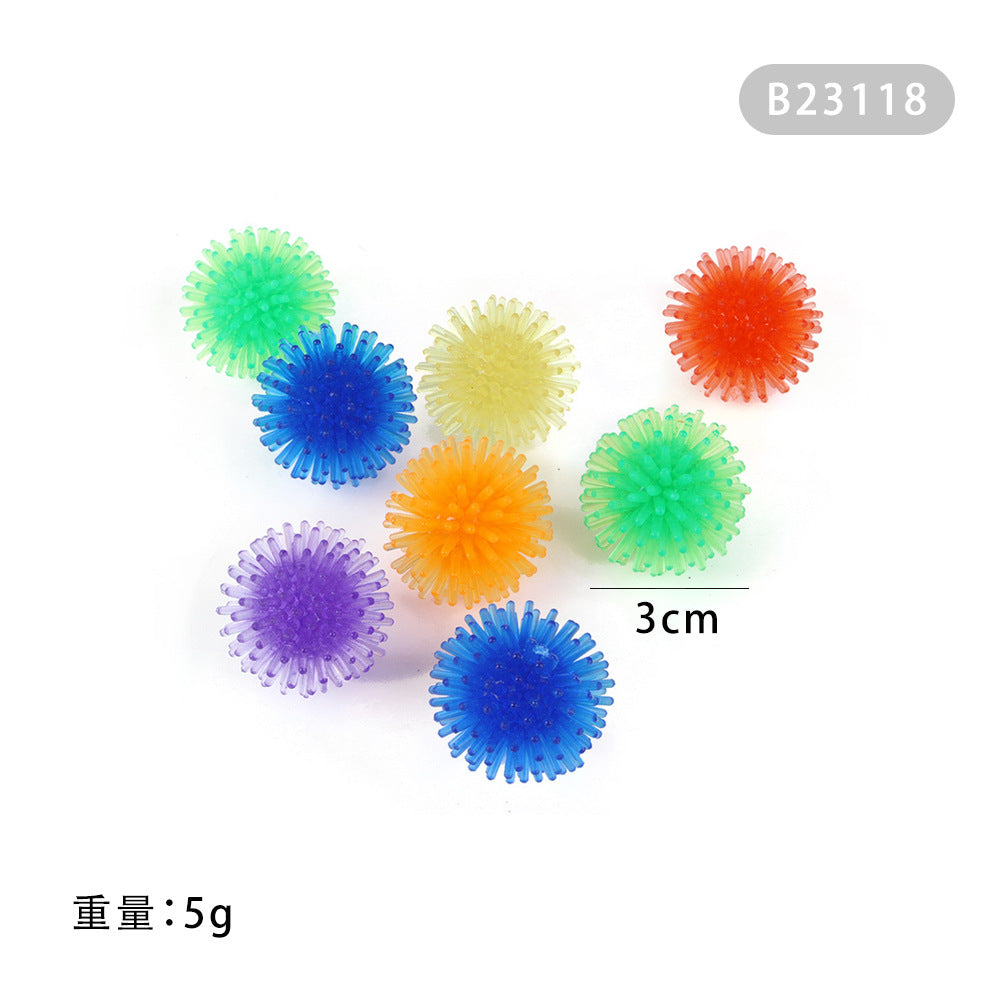Summary of cat toy combination accessories Plastic bell ball flower drum rainbow ball feather mouse pet cat toy