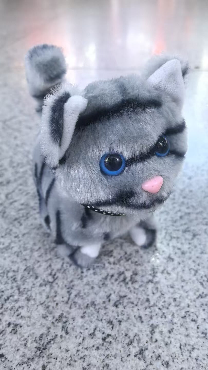 Toy dog children's plush electric toy cross-border hot selling walking and barking smart pet dog children's birthday gift