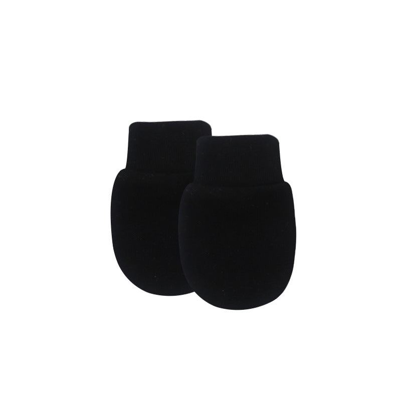 2023 Spring, Summer and Autumn Thin Newborn Anti-scratch Gloves Baby Anti-scratch Face Comfortable Breathable Newborn Baby Protective Gloves