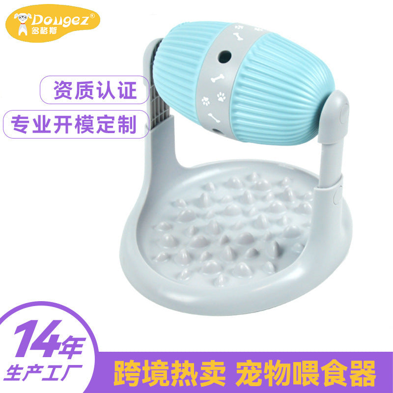 Pet Feeder Fun Dog Toy Drum Leaking Food Ball Cat Slow Food Bowl Jungle New Product Pet Food Utensils Wholesale