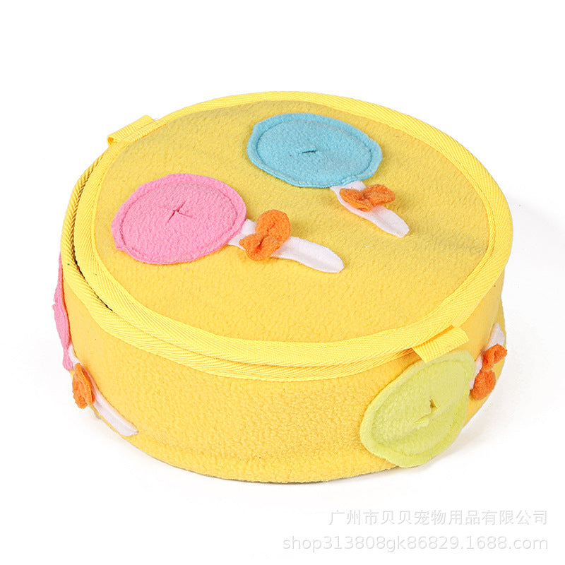 Cross-border pet big dog mat new anti-dirty mat dog toy educational food hiding Beibei game interactive training Amazon