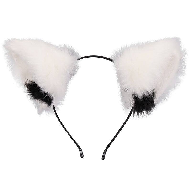 Amazon cross-border cat ear bell headband Cos cat girl hair accessories Christmas Halloween headdress accessories