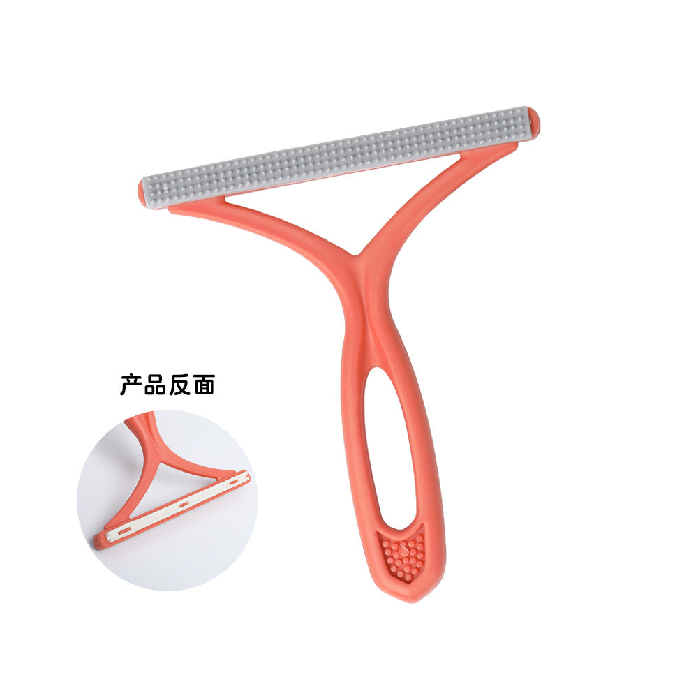 Electrostatic double-sided hair remover clothes mat household hair remover cleaning hair removal adsorption sticky hair artifact pet hair removal
