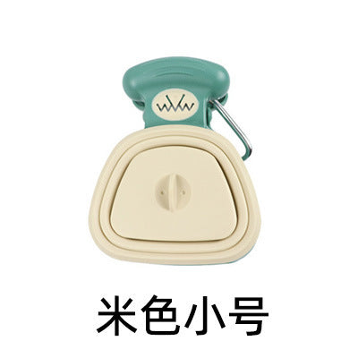 Pet toilet picker out walking dog excrement picker folding portable folder toilet garbage bag shovel feces artifact factory wholesale