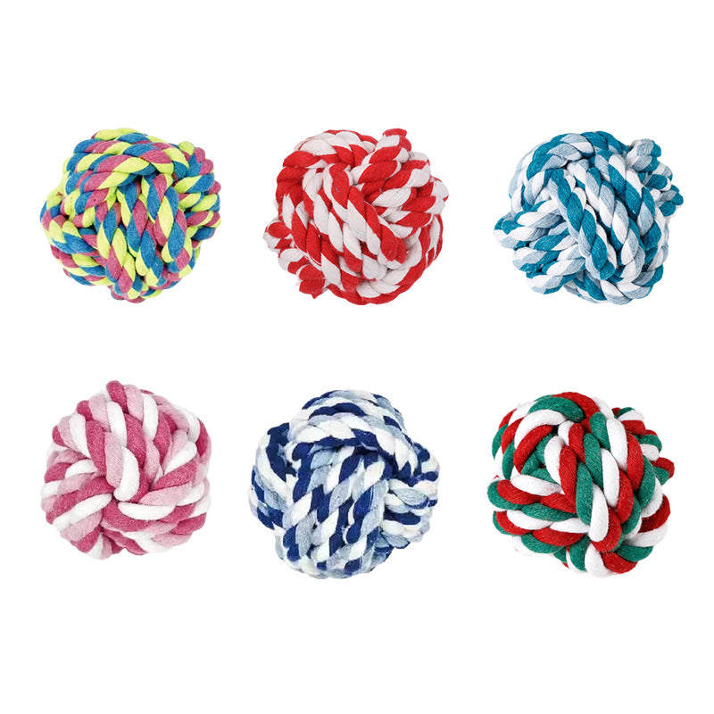 Pet Toy Dog Knot Toy Animal Shape Teeth Gnawing Rope Pomeranian Interactive Pull Tug of War Dog Toy