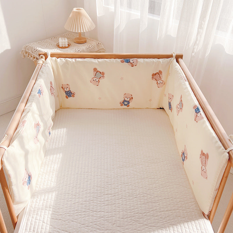 Manufacturers spot wholesale single piece bed guard with various colors children's bed guard baby anti-collision fresh style bed guard