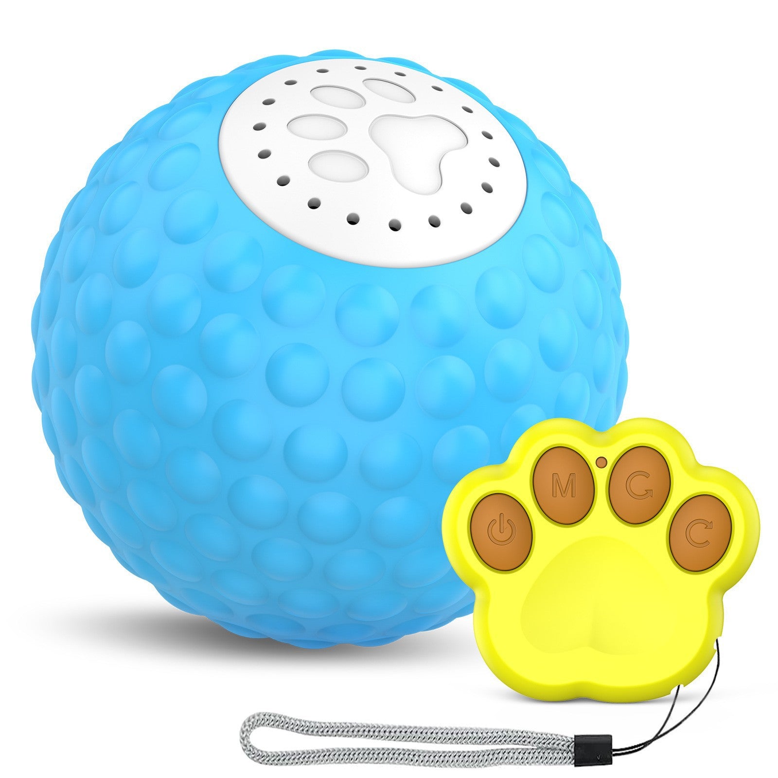 Cross-border manufacturer pet electric remote control ball cat and dog jumping toy bite-resistant boring artifact large and small dog pet ball