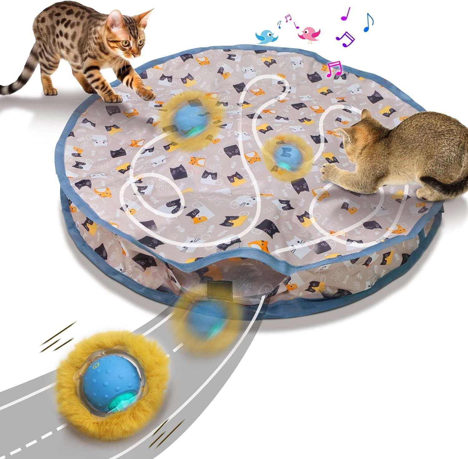 Cross-border new product Hunting cover cat toy hunting cover self-entertainment hiding cover pet toy