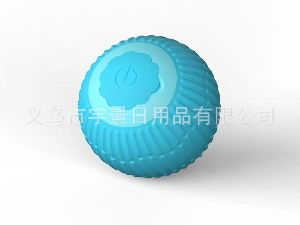 Cross-border hot-selling automatic cat ball, cat self-entertainment ball toy ball to relieve boredom artifact with rope jumping ball pet supplies