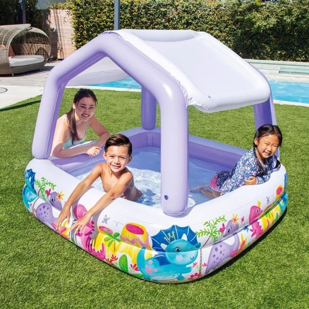 INTEX thickened swimming pool fishing pool inflatable ball pool baby paddling pool swimming pool home with slide swimming pool