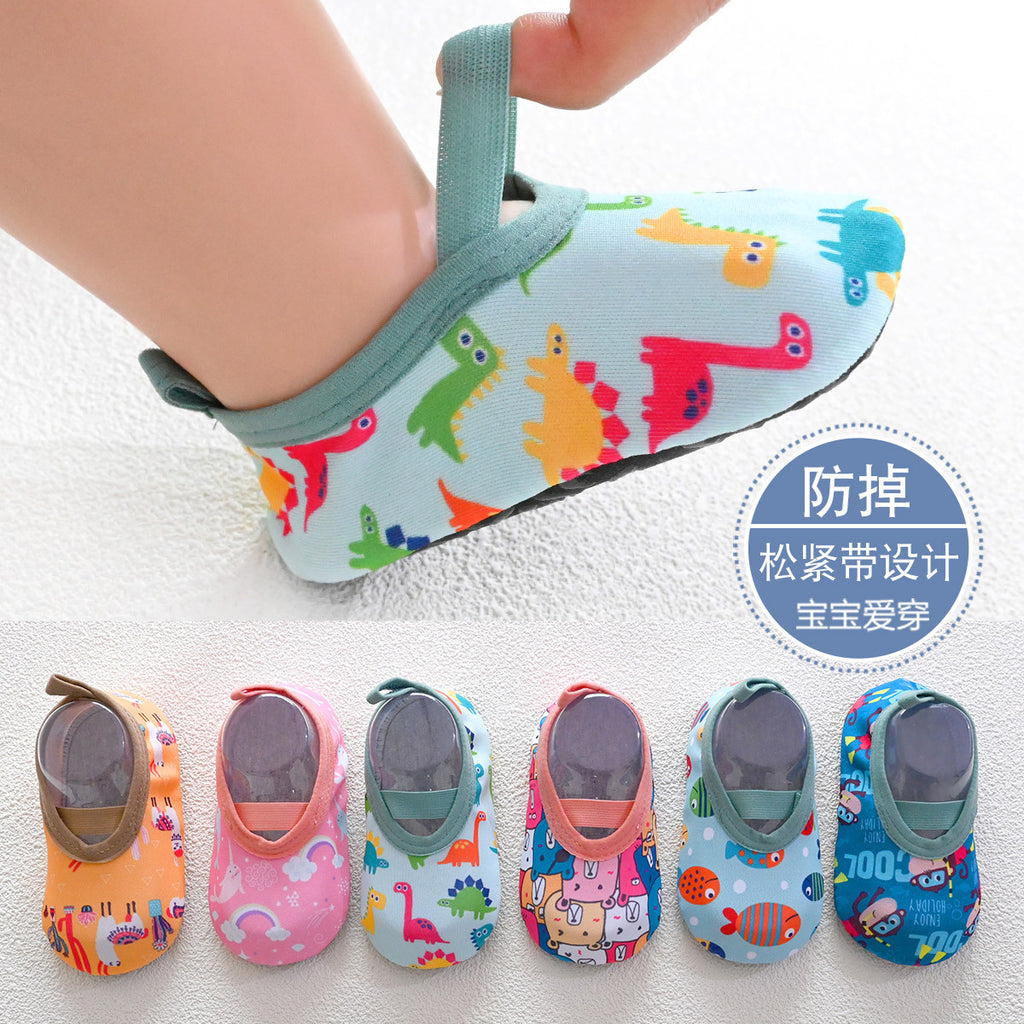 Spring and summer baby socks toddler shoes non-slip kindergarten indoor shoes and socks soft bottom baby floor socks children nylon