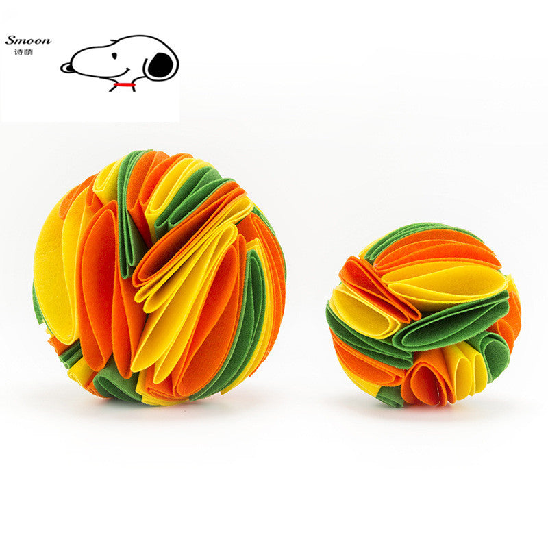 Pet foldable snuffle ball second generation snuffle pad dog snuffle ball toy dog snuffle ball