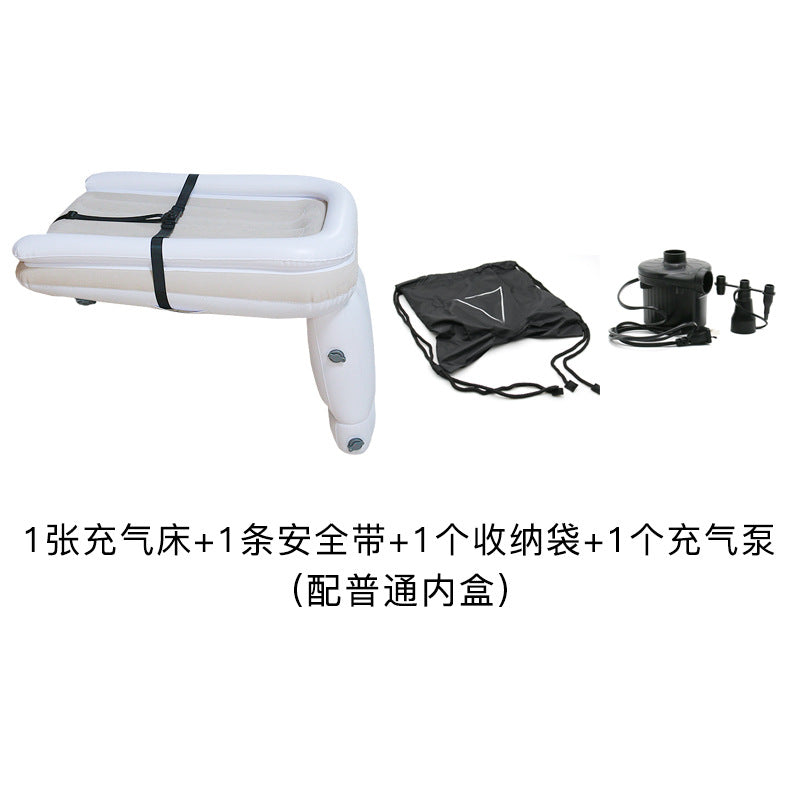 Manufacturers in stock children's car inflatable bed high-speed rail airplane car travel mattress baby mattress folding air bed