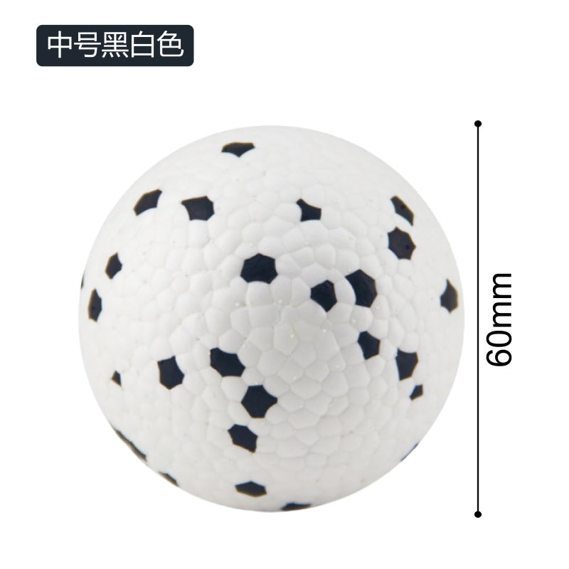 Eisenwell Explosive Ball High Elastic Lightweight Popcorn Ball Bite-resistant Teeth Grinding Pet Toy Dog Solid Toy Ball