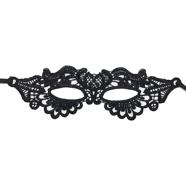 Cross-border exclusive masquerade party lace mask Christmas Halloween fun unshaped eye mask supplies