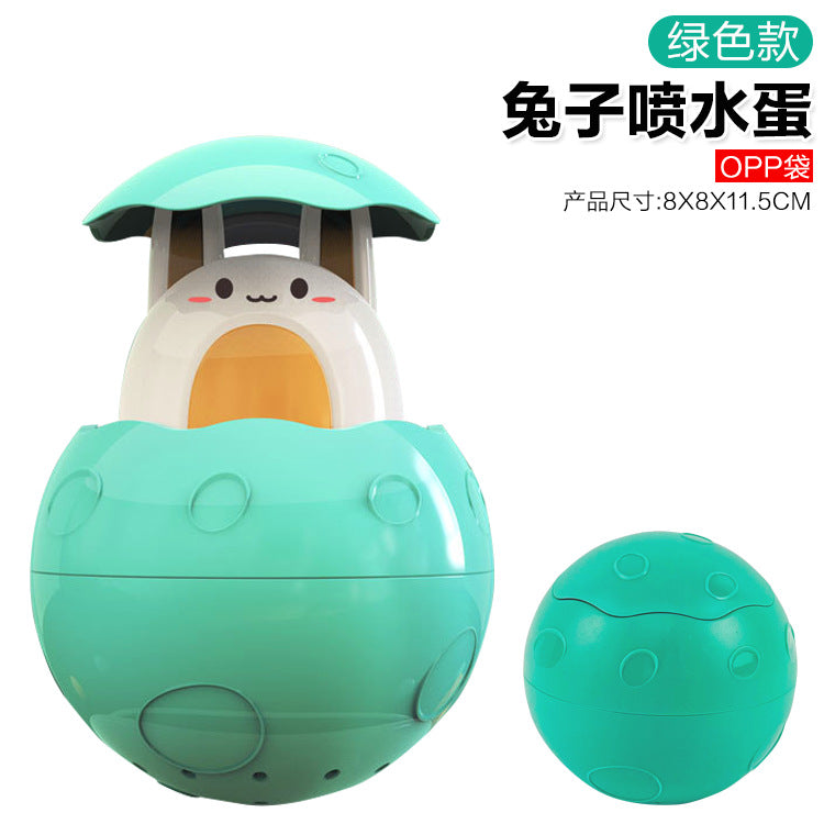 Collection of baby water toys, rotating water spray, sun shower, baby bathroom bath toys, swimming animals