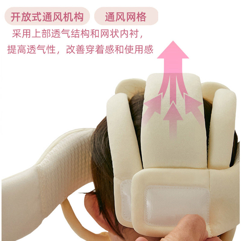 Baby learning to walk head protection anti-fall hat children learning to walk protection pillow helmet baby anti-collision artifact mesh breathable