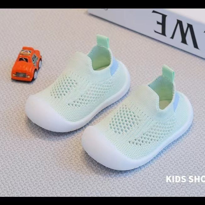 Baby toddler shoes soft bottom non-slip breathable socks shoes indoor and outdoor boys and girls baby spring and summer deodorant floor shoes socks