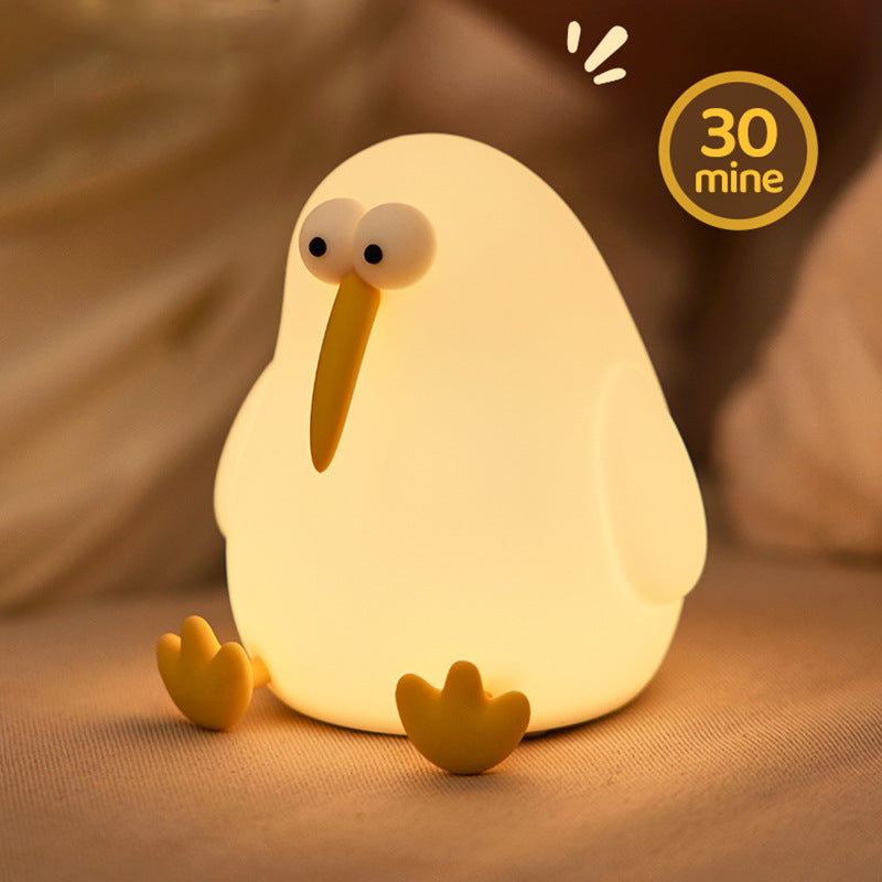 Cross-border cloud silicone night light pat light charging desk lamp baby special night light net celebrity bedside lamp ornaments