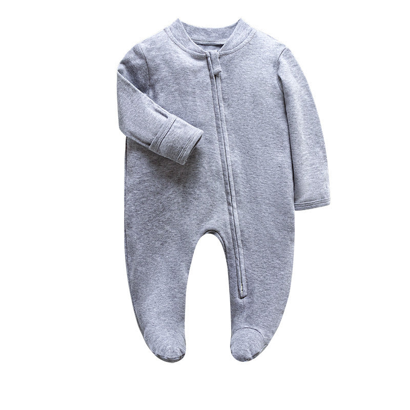 Manufacturers wholesale baby jumpsuits with feet and rompers for newborns jumpsuits with farts romper spring and autumn pajamas baby clothes