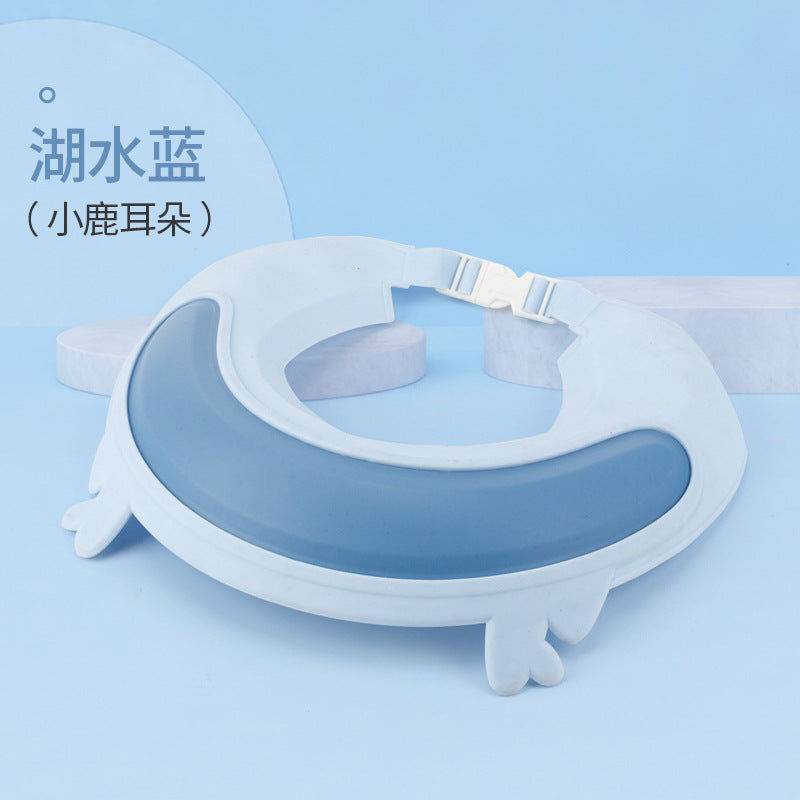 Baby shampoo cap waterproof ear protection cap silicone children shampoo toy baby bath cap child shampoo cap