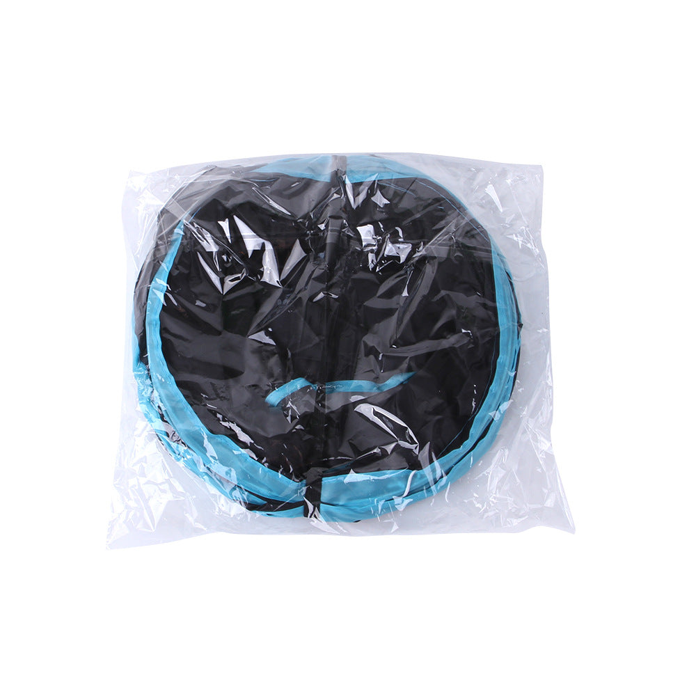 Manufacturer pet products cat single-layer tee tunnel intellectual cat toy drill barrel foldable cat channel