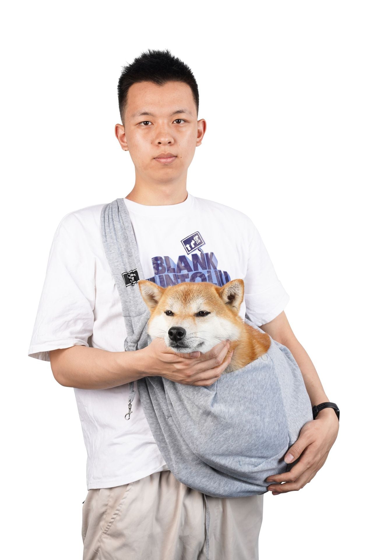 Crossbody breathable dog folding pet bag large capacity pet supplies wholesale cross-border dedicated to go out portable cat bag