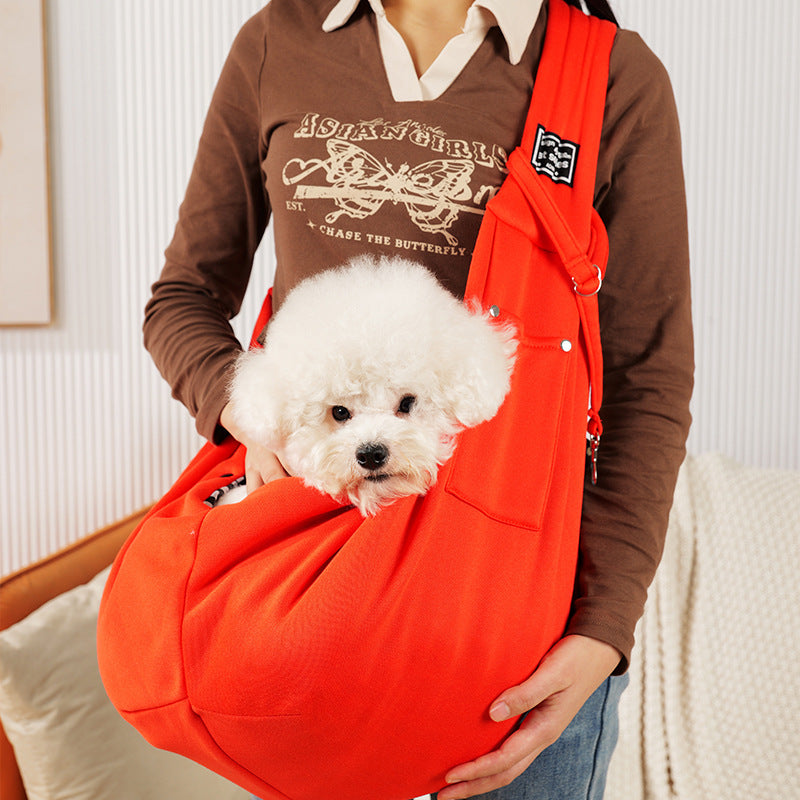 Cross-border wholesale pet messenger bag cat bag dog travel bag portable pet backpack new pet shoulder bag