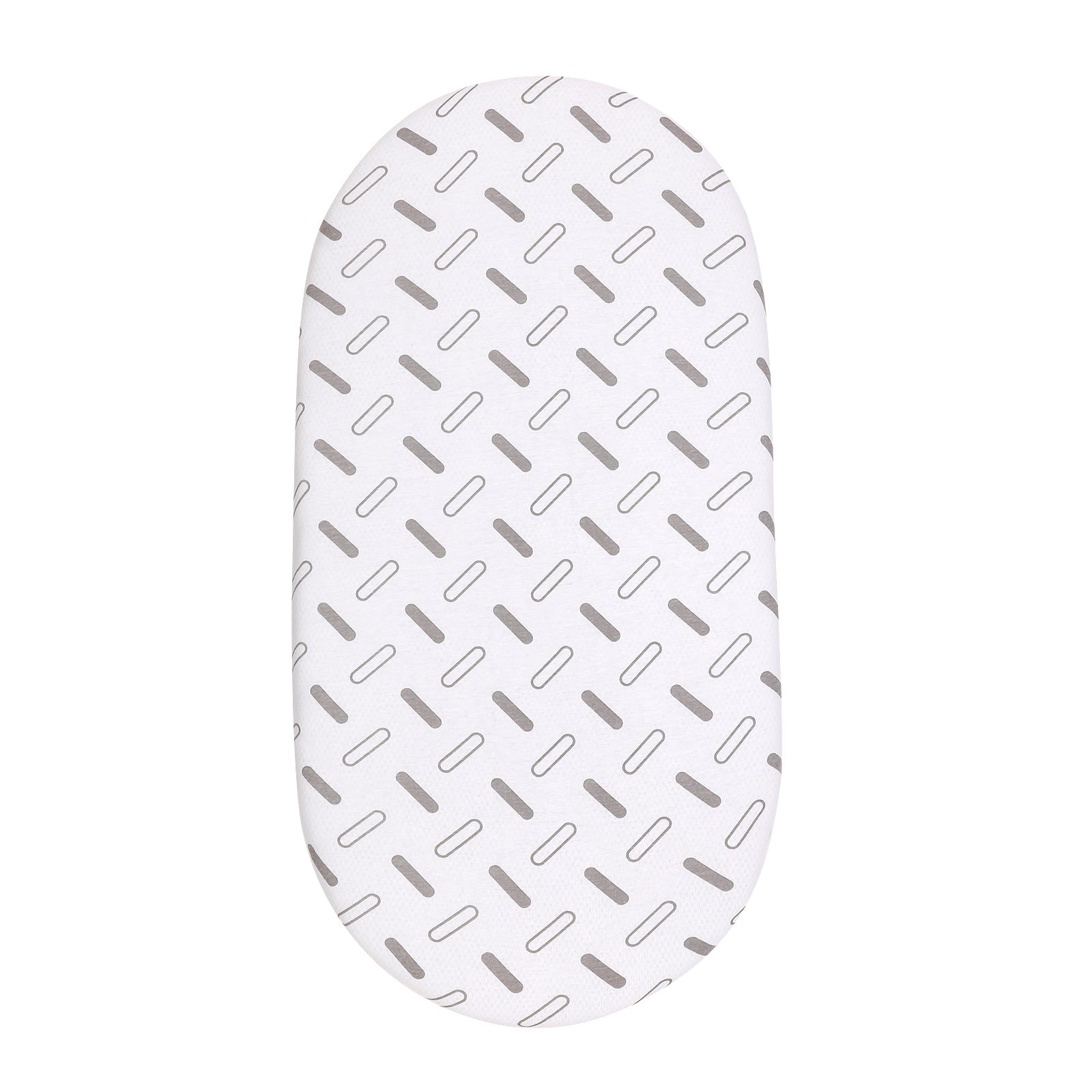 Manufacturers wholesale baby polyester cotton knitted cartoon printed bed sheet baby cradle bed sheet small size mattress cover