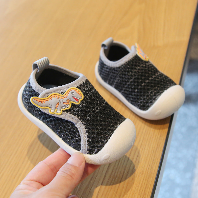 Baby toddler shoes 2022 spring and autumn soft bottom indoor shoes baby floor shoes non-slip boys canvas shoes girls wholesale