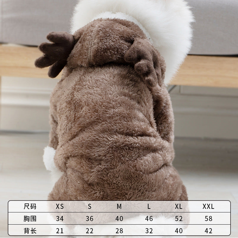 Cross-border pet dog clothes funny clothes big banana pet clothes dress up clothes pet suit dress