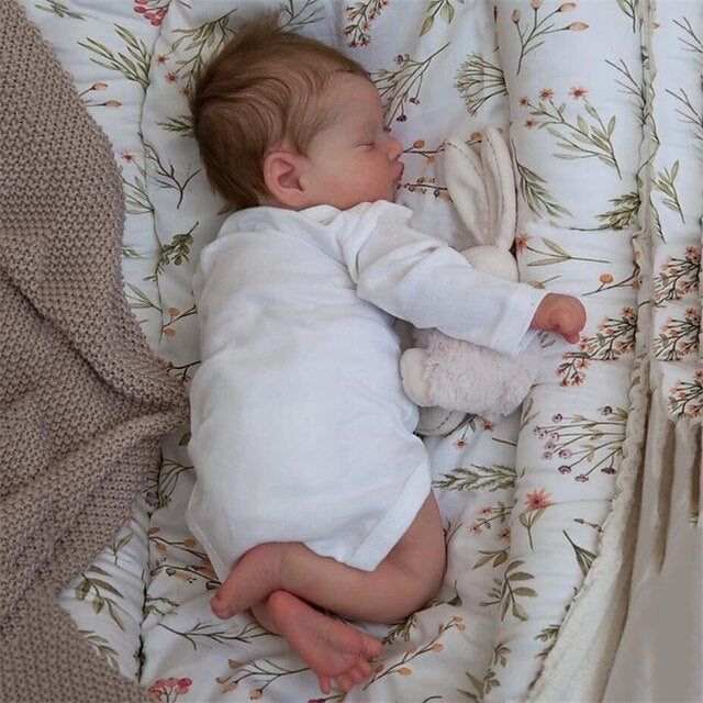 Simulation cross-border reborn doll 50cm vinyl doll doll toy reborn baby foreign trade toys