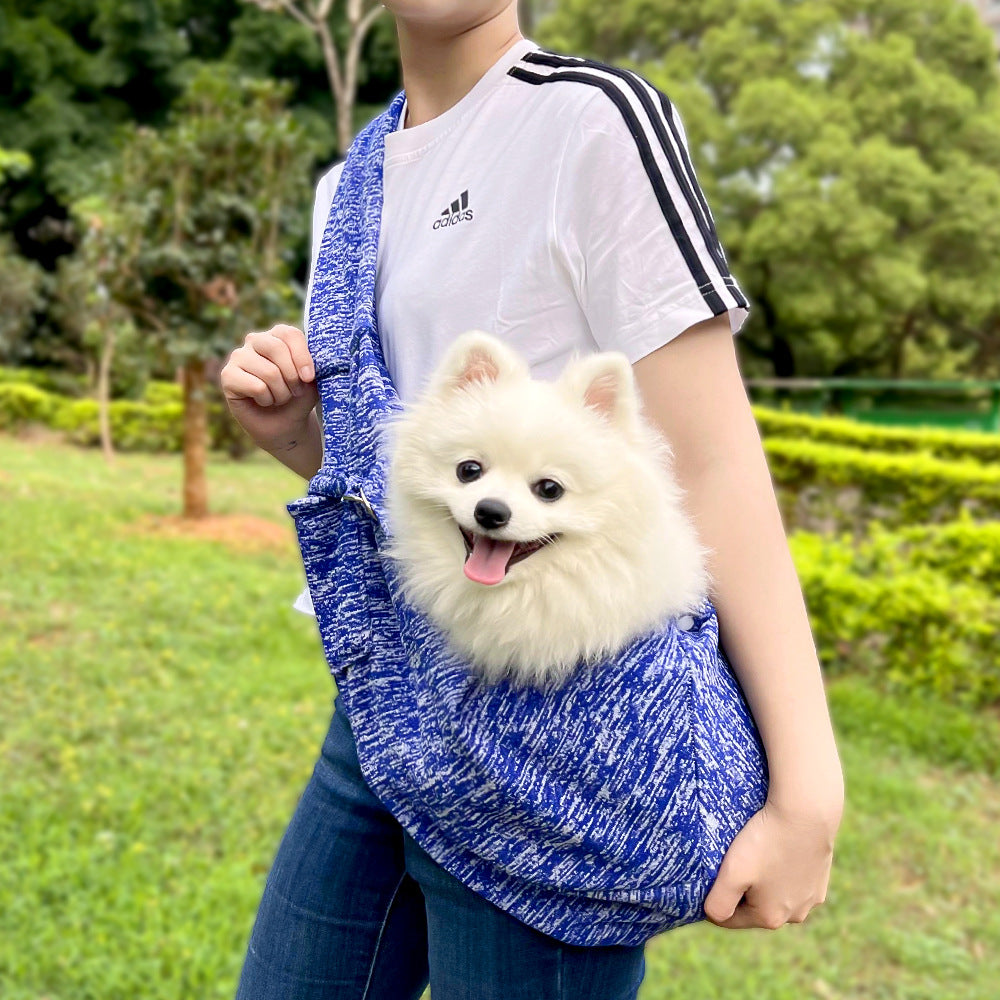 Cross-border cat pet backpack new autumn and winter shoulder bag messenger bag cat bag dog outing bag dog supplies Bichon