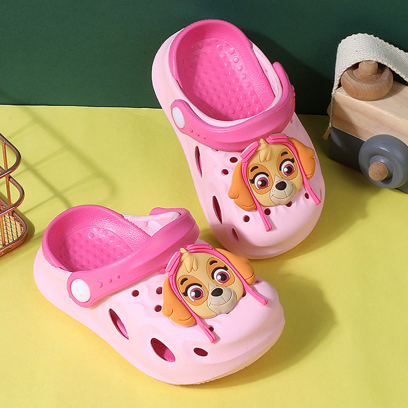 Paw Patrol Children's Slippers Summer Boys' Children's Non-Slip Croc Shoes Indoor Outsourcing Girls' Baby Slippers