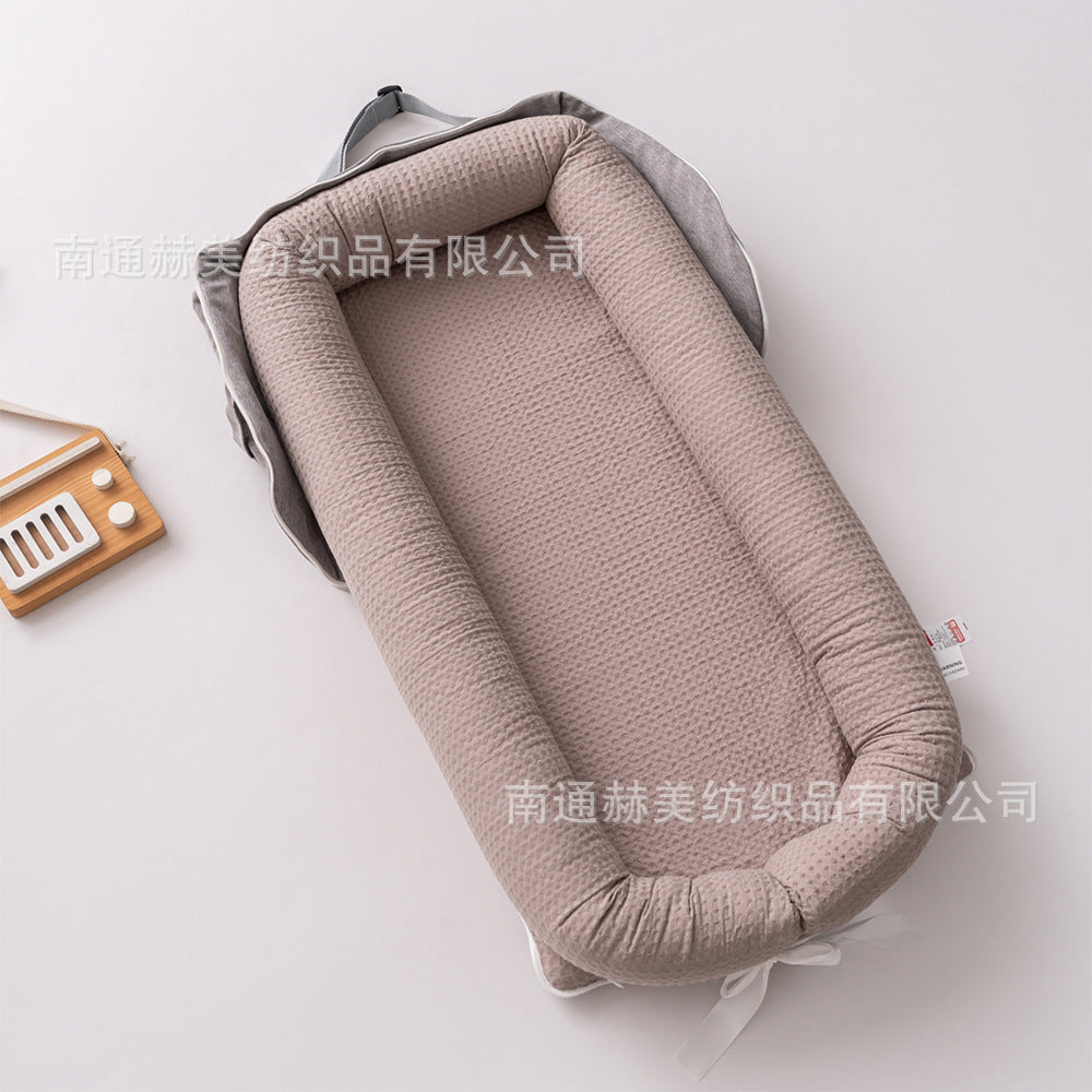 Hemei baby bed portable mommy hold baby nest isolation shoulder bag bed medium bed travel baby bed