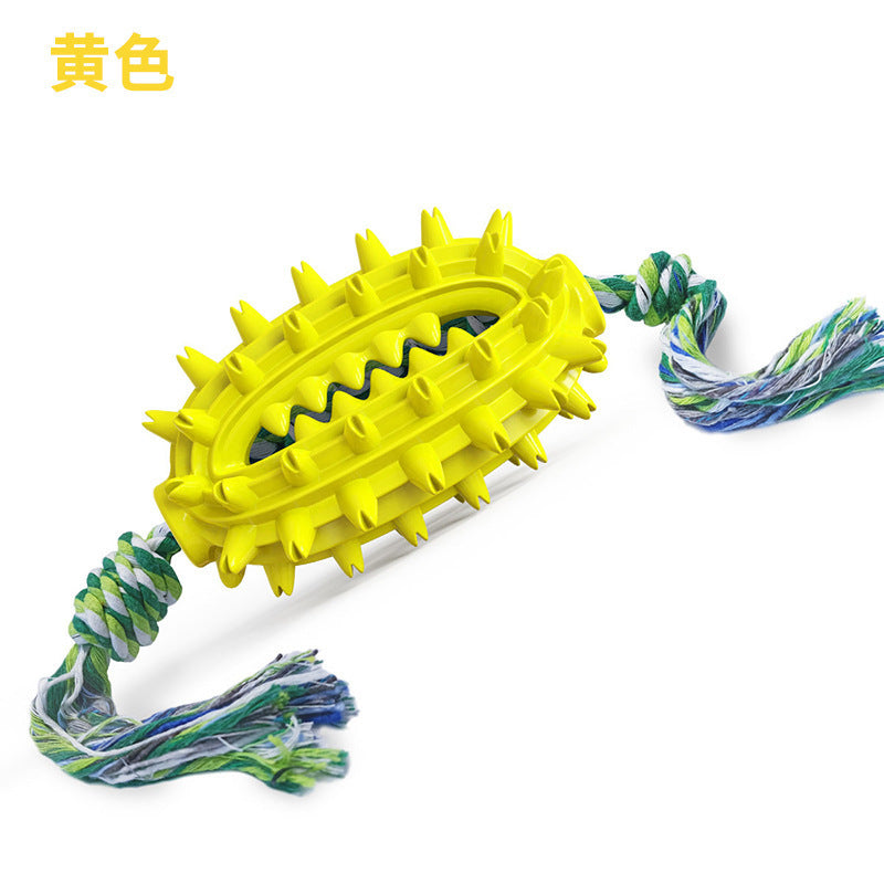 Dog tug-of-war toys popular shark dog teaser large dog pull to relieve boredom grinding rope knot pet sound toy
