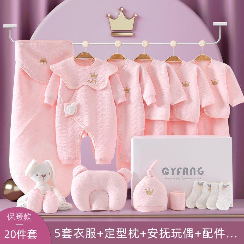 Baby Gift Box Set Newborn Gift Full Moon Gift Baby Clothing Newborn Supplies Spring Autumn Winter