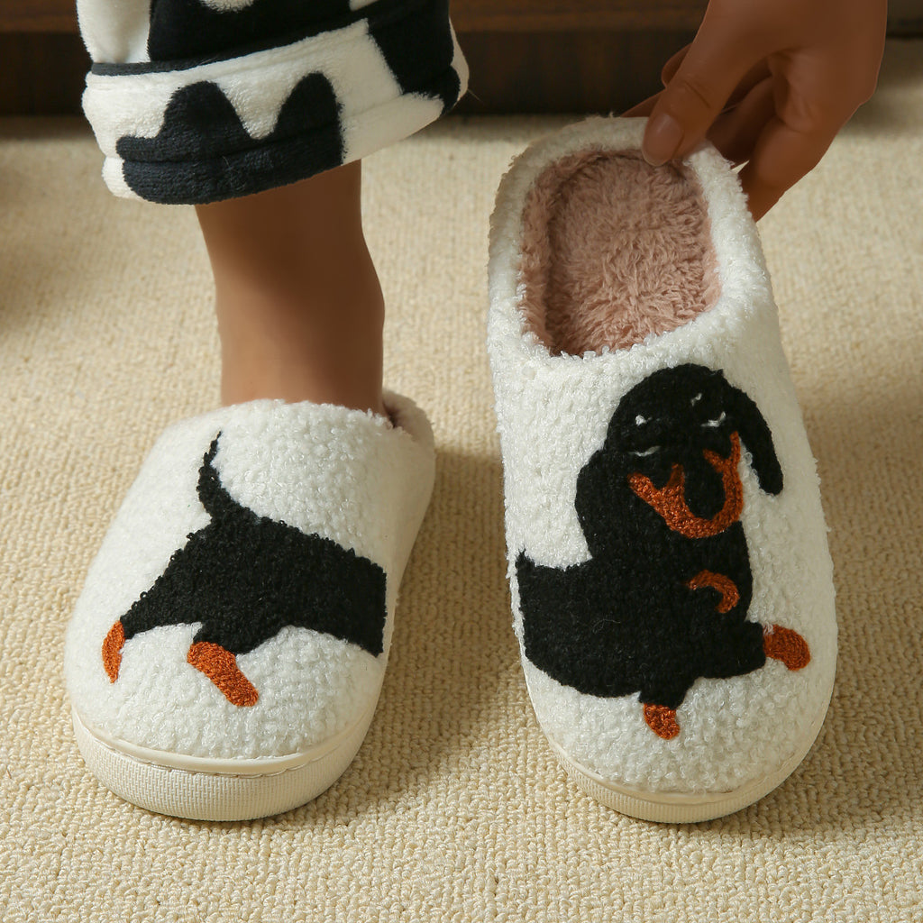 Factory direct supply cross-border Halloween cotton slippers home cartoon cotton slippers home slippers room household slippers wholesale