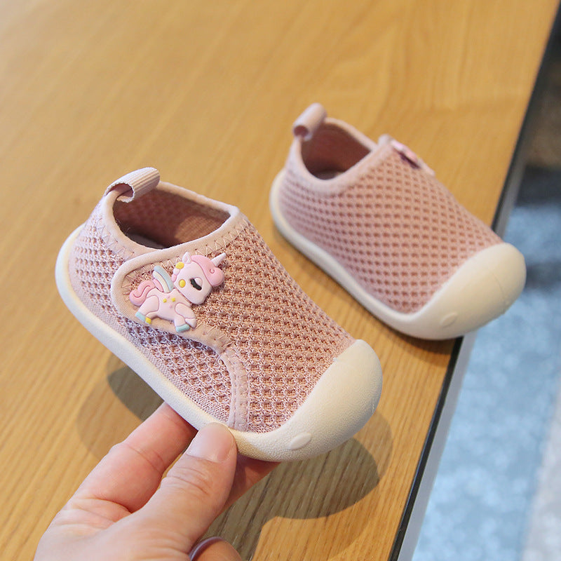 Baby toddler shoes 2022 spring and autumn soft bottom indoor shoes baby floor shoes non-slip boys canvas shoes girls wholesale