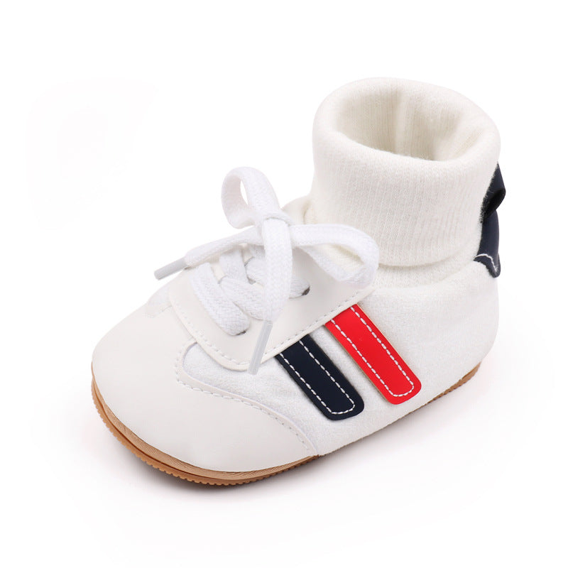 Baby shoes 6-12 months spring and autumn style non-slip boys and girls baby shoes 0-1 years old learning to walk soft sole does not fall off BXC3182