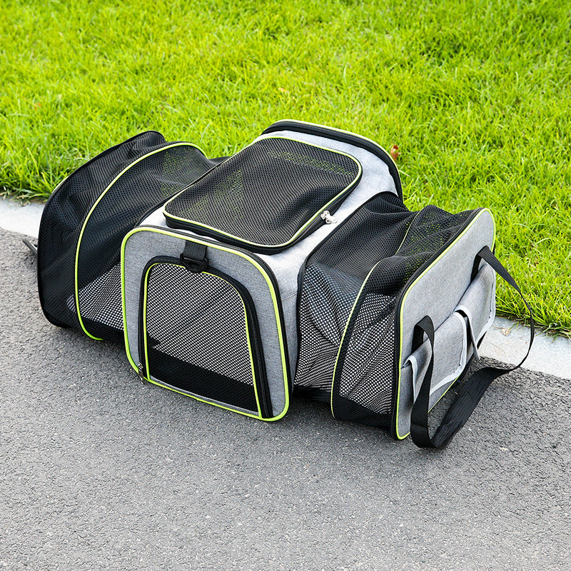 Cat bag travel bag portable small foldable dog bag cat travel car expandable portable pet bag