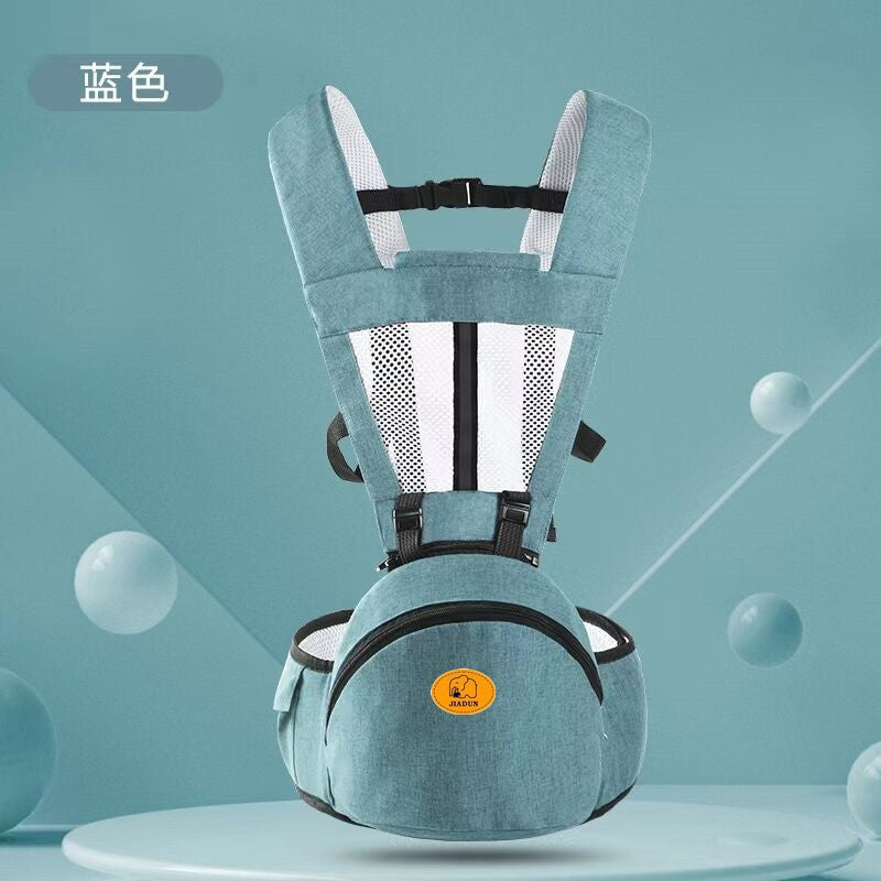 Baby carrier baby waist stool lightweight four seasons multifunctional front holding front and back dual use summer outing baby holding artifact