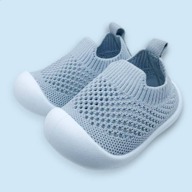 New spring and summer mesh breathable 1-3 years old boys and girls baby toddler shoes children's shoes indoor and outdoor floor shoes soft sole
